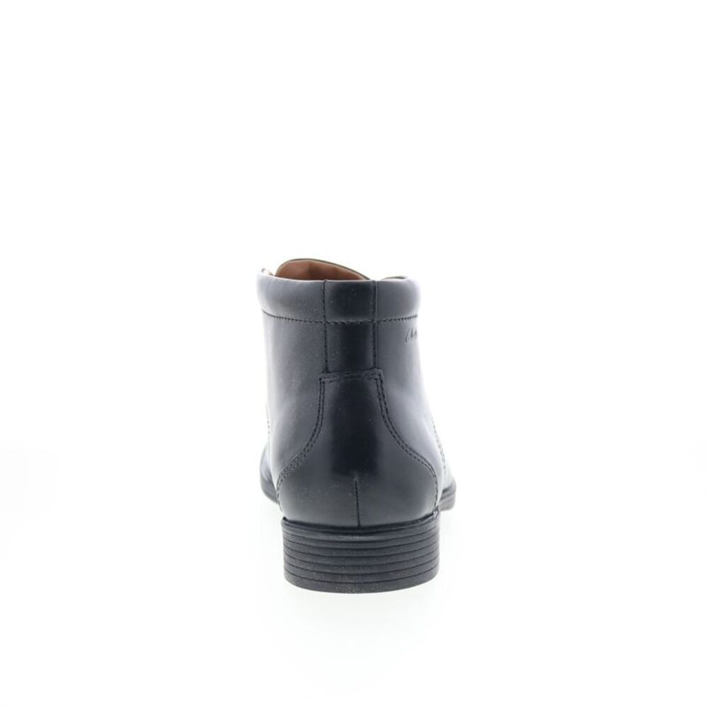 Clarks Mens Whiddon Mid Black Boots (NWT) - Picture 6 of 7